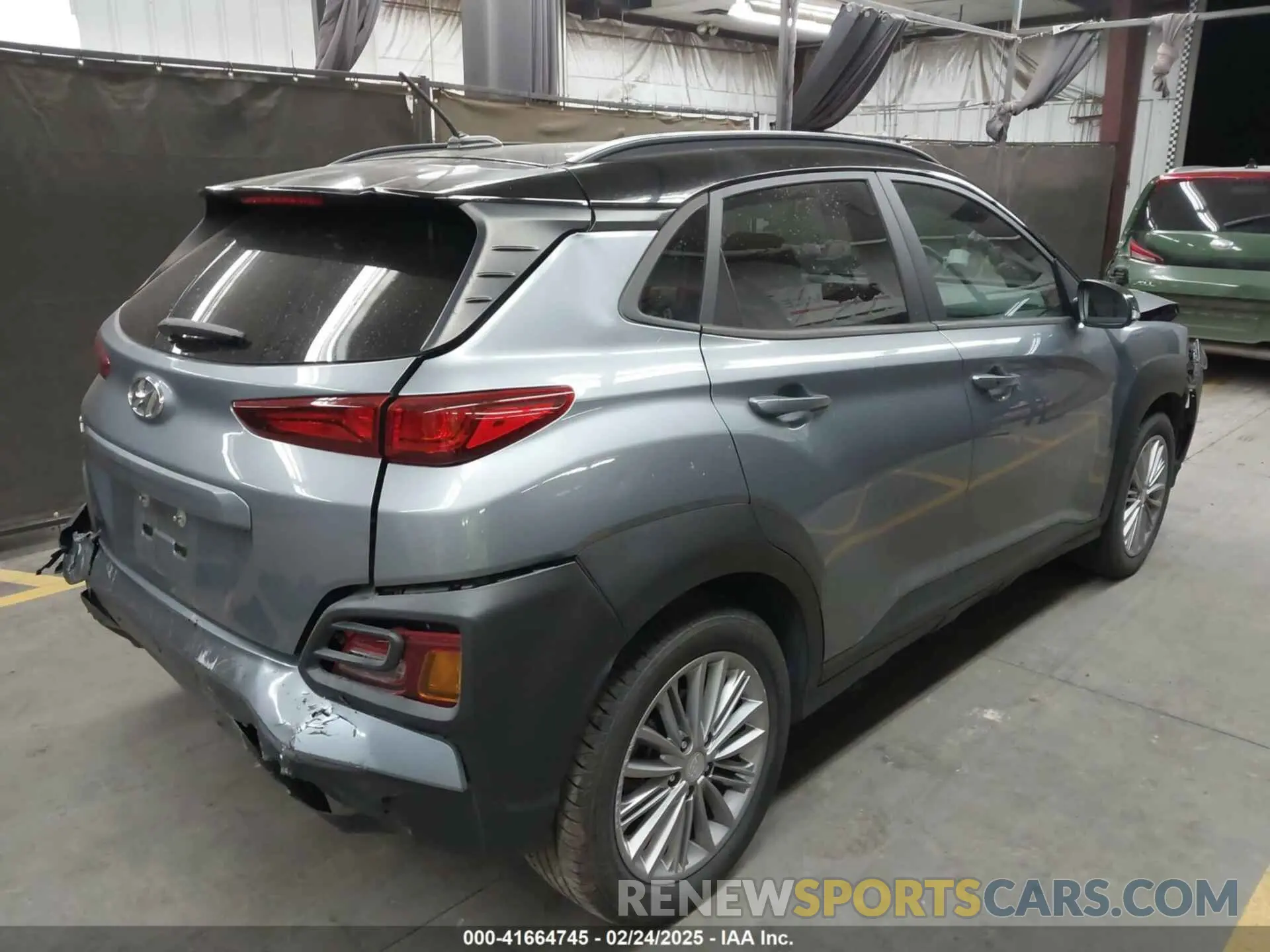 4 fotografías del automóvil dañado KM8K22AA5LU440441 HYUNDAI KONA 2020