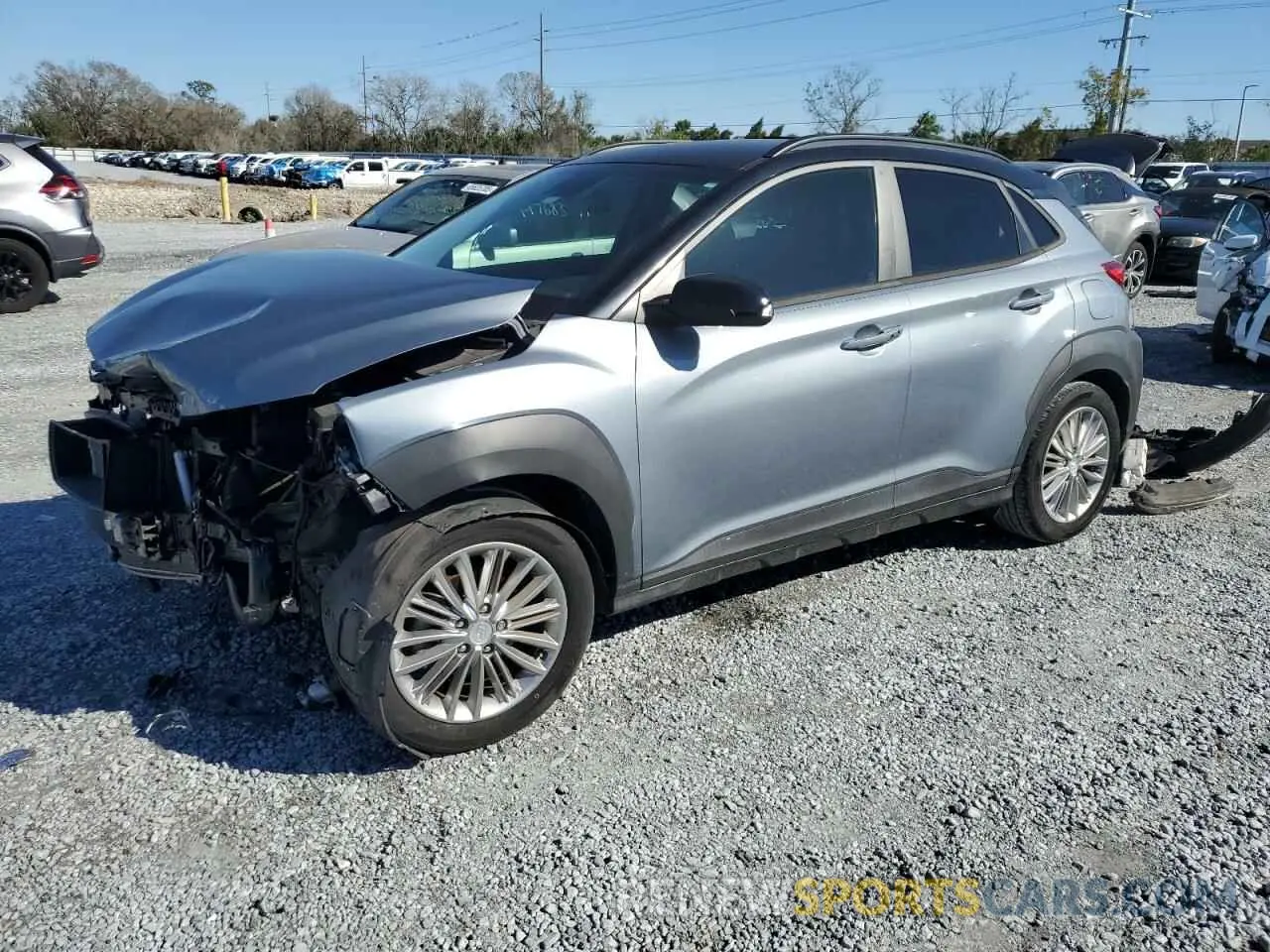 1 fotografías del automóvil dañado KM8K22AA5LU596429 HYUNDAI KONA 2020