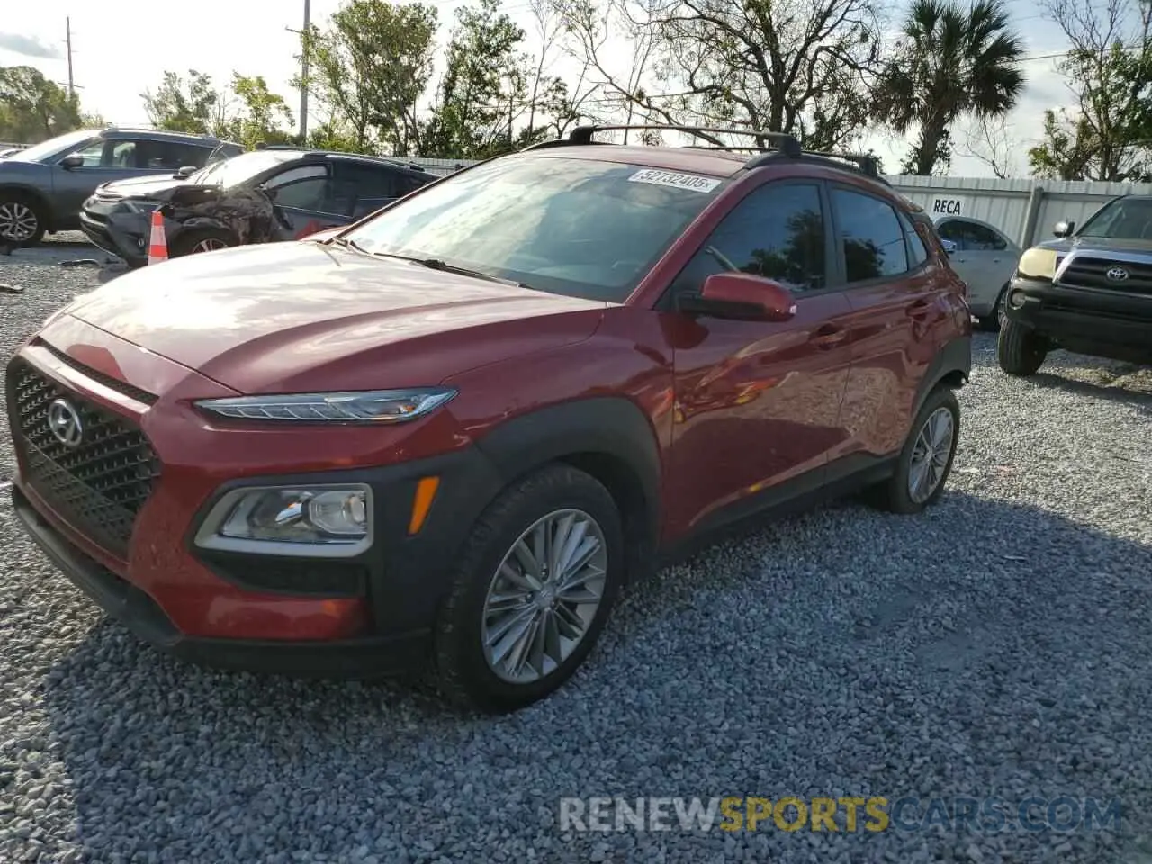 1 fotografías del automóvil dañado KM8K22AA6LU409554 HYUNDAI KONA 2020