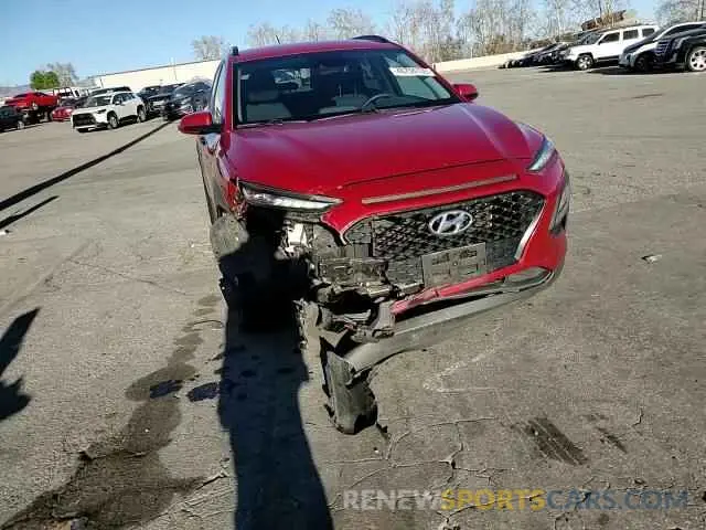 11 fotografías del automóvil dañado KM8K22AA6LU490524 HYUNDAI KONA 2020