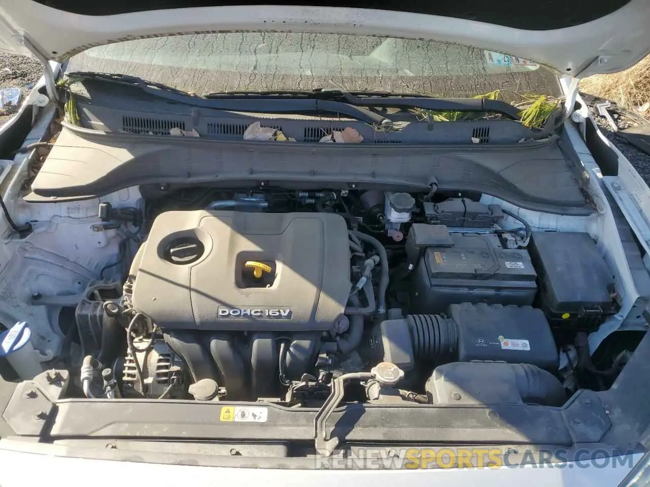 12 fotografías del automóvil dañado KM8K22AA7LU399259 HYUNDAI KONA 2020