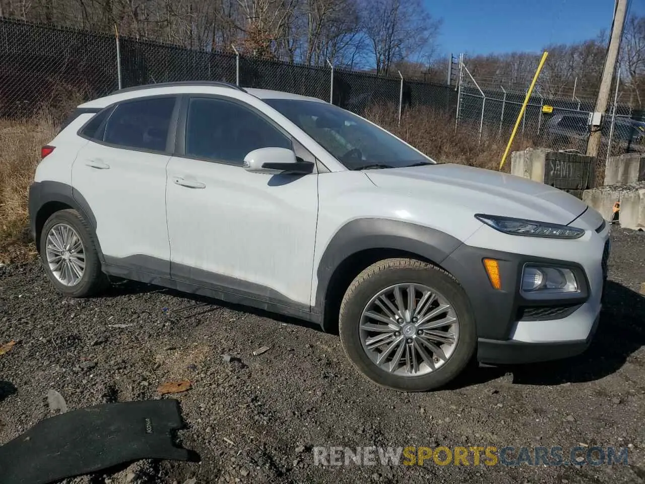 4 fotografías del automóvil dañado KM8K22AA7LU399259 HYUNDAI KONA 2020