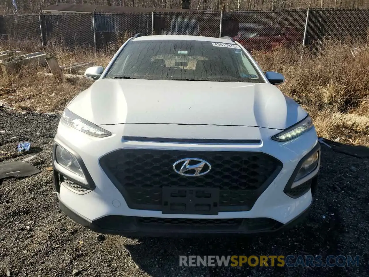5 fotografías del automóvil dañado KM8K22AA7LU399259 HYUNDAI KONA 2020