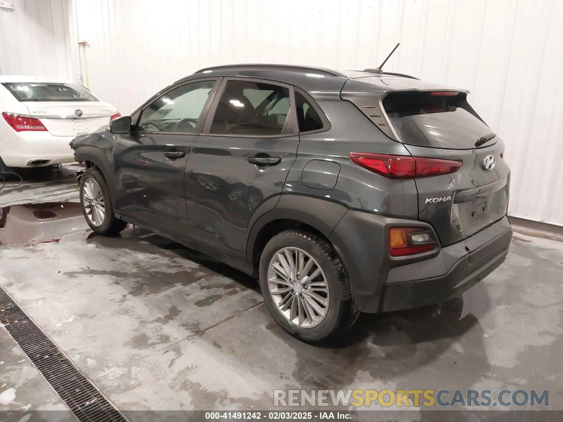 3 fotografías del automóvil dañado KM8K22AA7LU515074 HYUNDAI KONA 2020