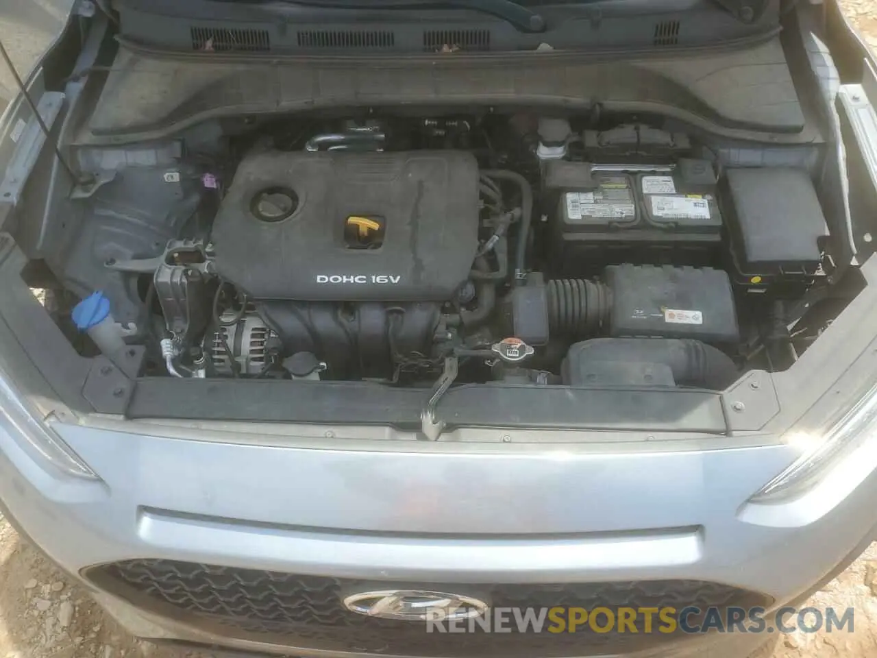 12 fotografías del automóvil dañado KM8K22AA7LU591684 HYUNDAI KONA 2020