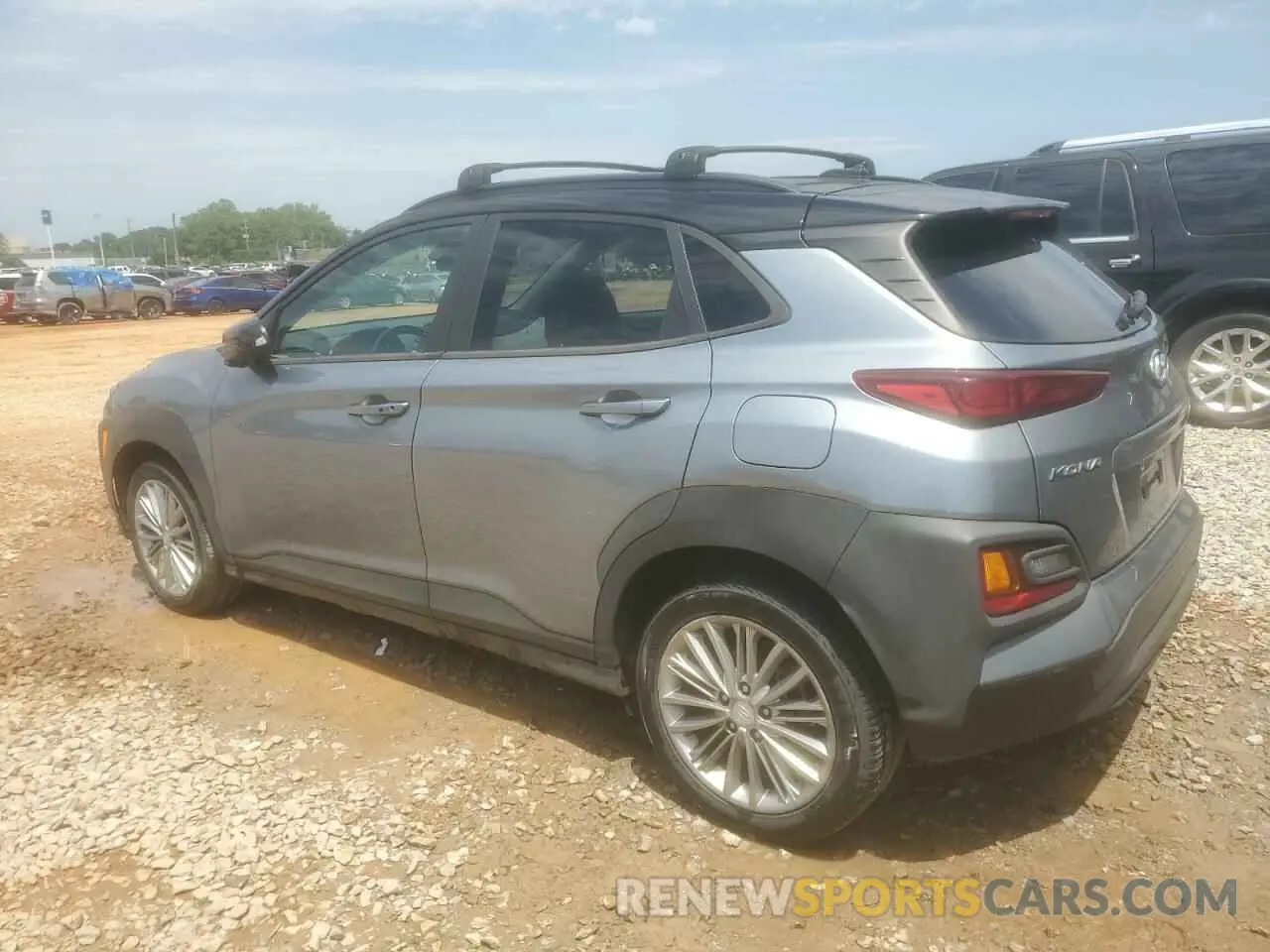 2 fotografías del automóvil dañado KM8K22AA7LU591684 HYUNDAI KONA 2020