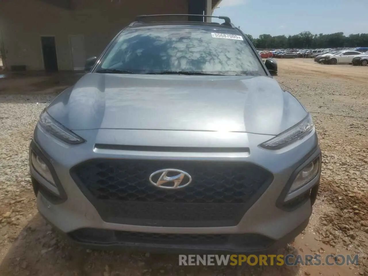 5 fotografías del automóvil dañado KM8K22AA7LU591684 HYUNDAI KONA 2020