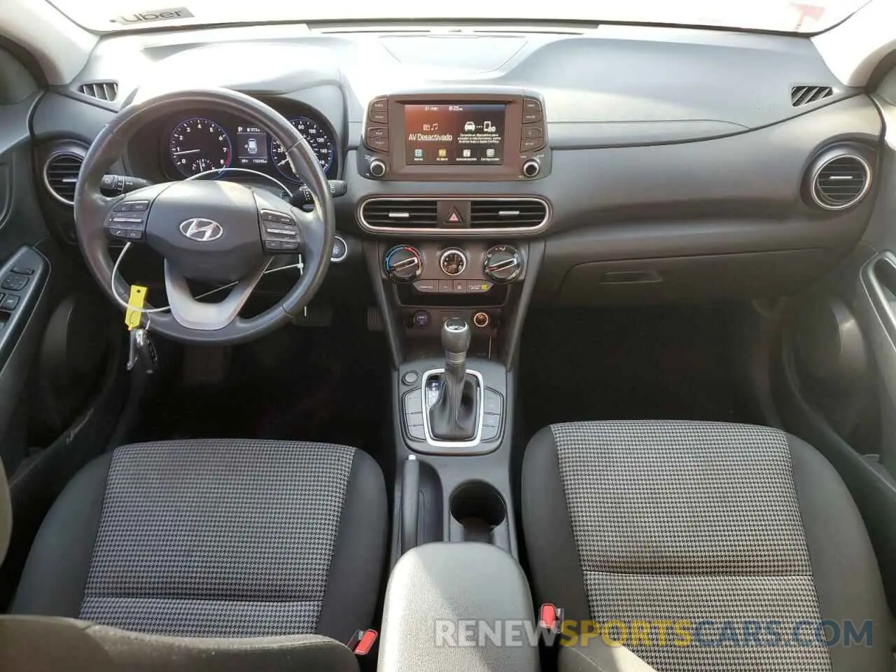 8 fotografías del automóvil dañado KM8K22AA8LU590284 HYUNDAI KONA 2020