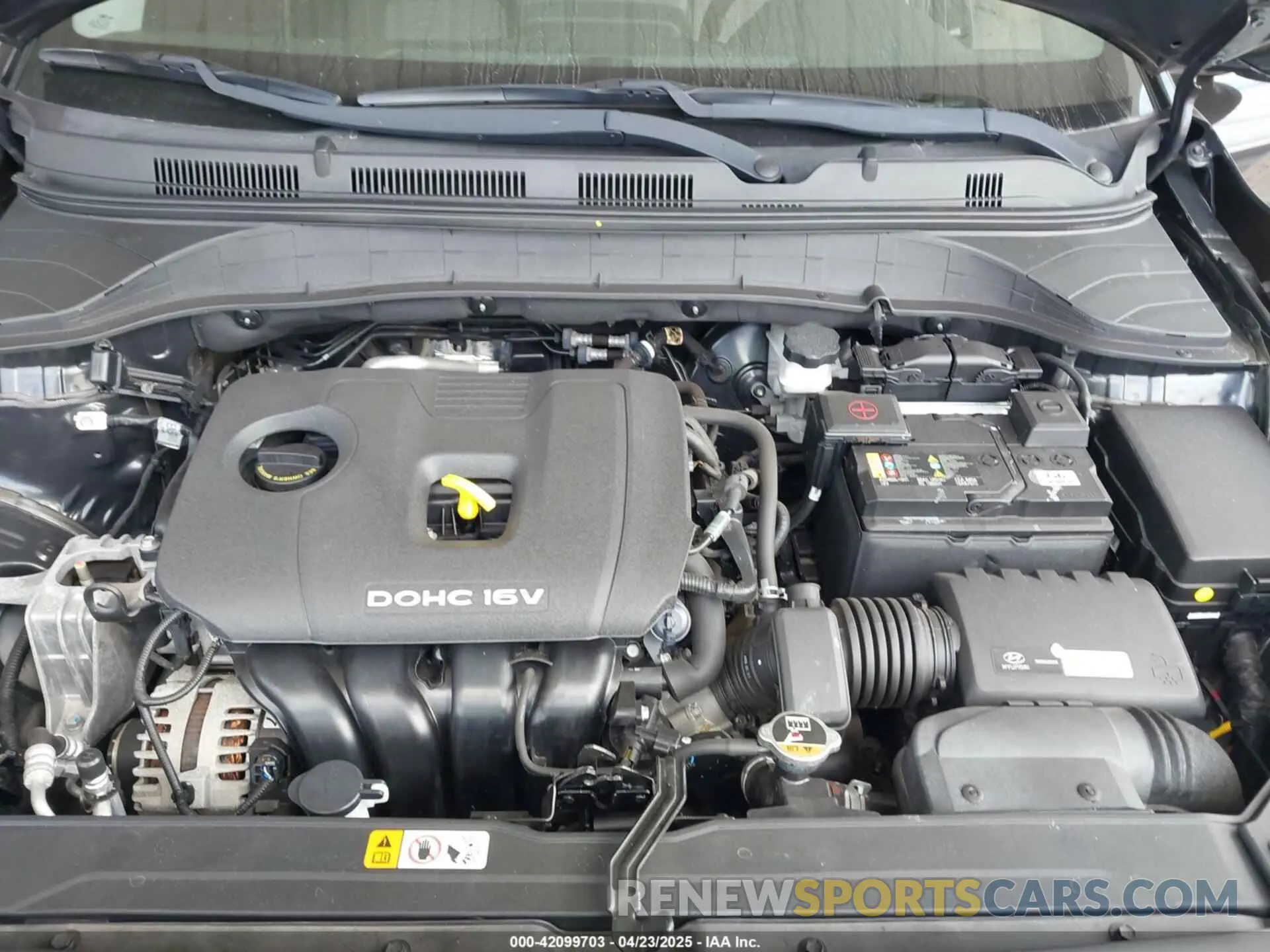 10 fotografías del automóvil dañado KM8K22AA9LU448641 HYUNDAI KONA 2020