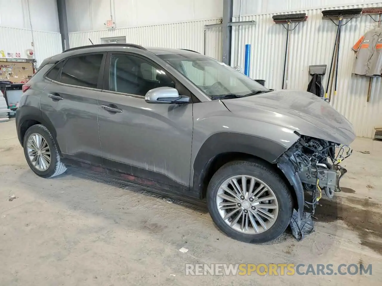 4 fotografías del automóvil dañado KM8K22AAXLU399952 HYUNDAI KONA 2020
