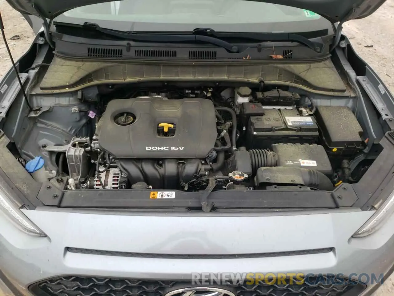 11 fotografías del automóvil dañado KM8K22AAXLU513058 HYUNDAI KONA 2020
