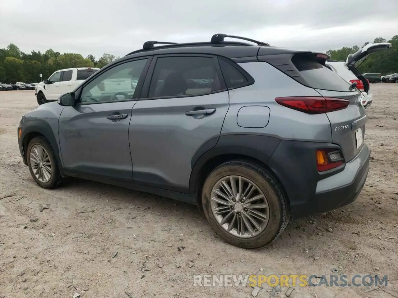2 fotografías del automóvil dañado KM8K22AAXLU513058 HYUNDAI KONA 2020