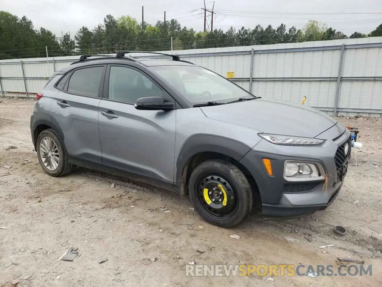 4 fotografías del automóvil dañado KM8K22AAXLU513058 HYUNDAI KONA 2020