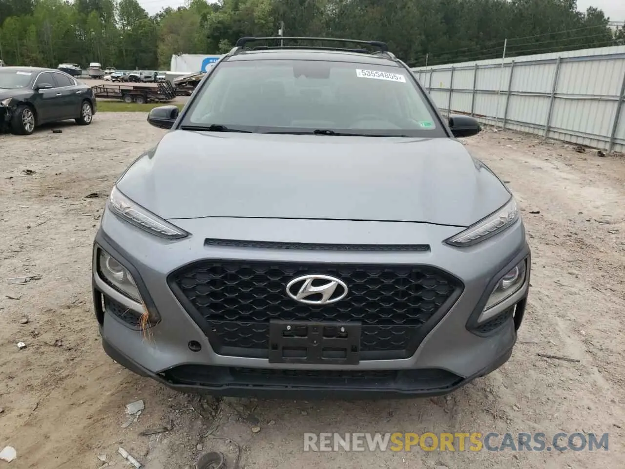5 fotografías del automóvil dañado KM8K22AAXLU513058 HYUNDAI KONA 2020