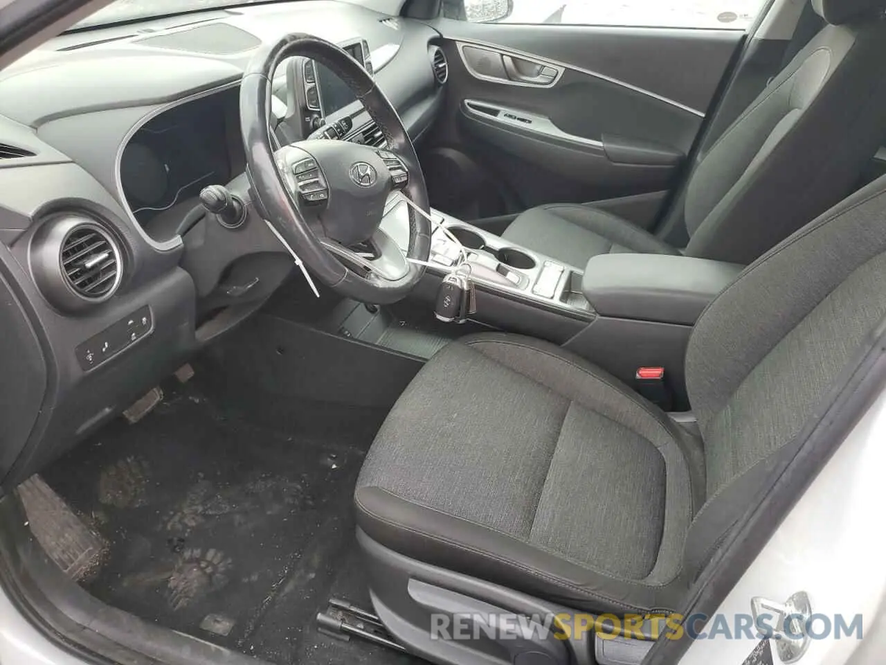 7 fotografías del automóvil dañado KM8K23AG6LU067517 HYUNDAI KONA 2020