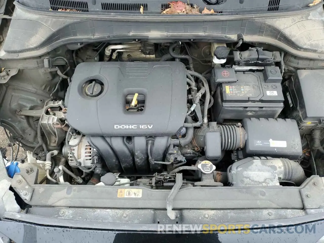11 fotografías del automóvil dañado KM8K2CAA0LU421690 HYUNDAI KONA 2020