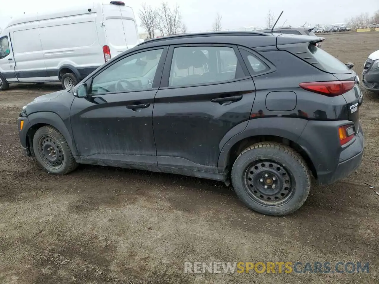 2 fotografías del automóvil dañado KM8K2CAA0LU421690 HYUNDAI KONA 2020