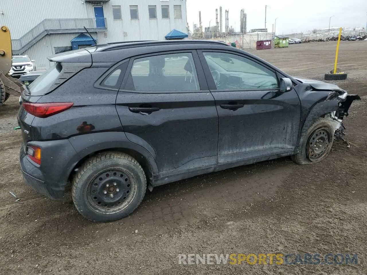 3 fotografías del automóvil dañado KM8K2CAA0LU421690 HYUNDAI KONA 2020