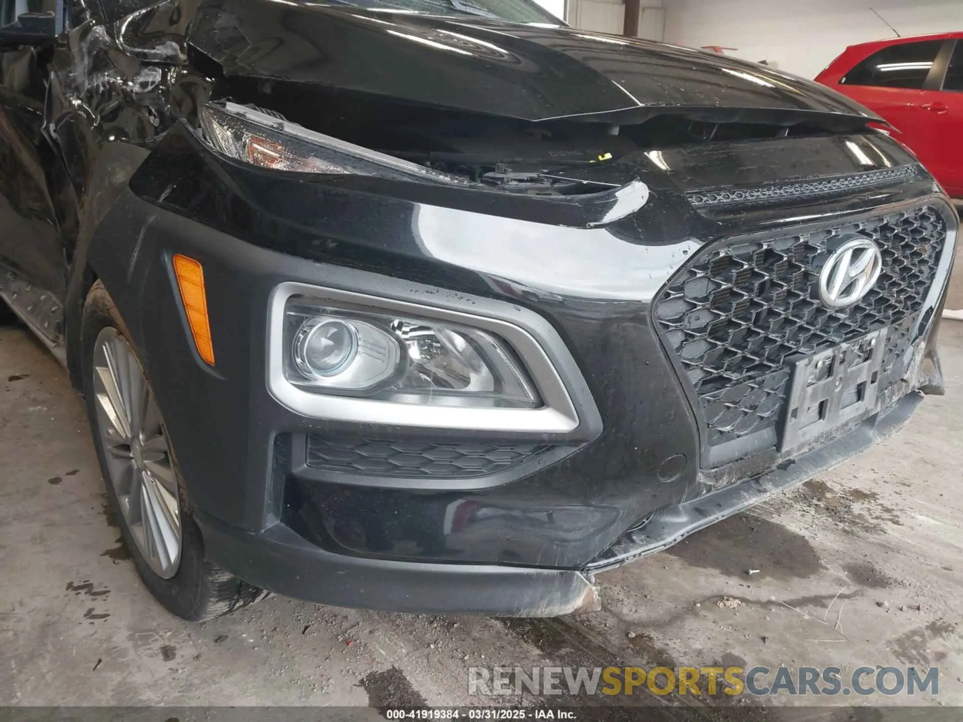 18 fotografías del automóvil dañado KM8K2CAA1LU404445 HYUNDAI KONA 2020