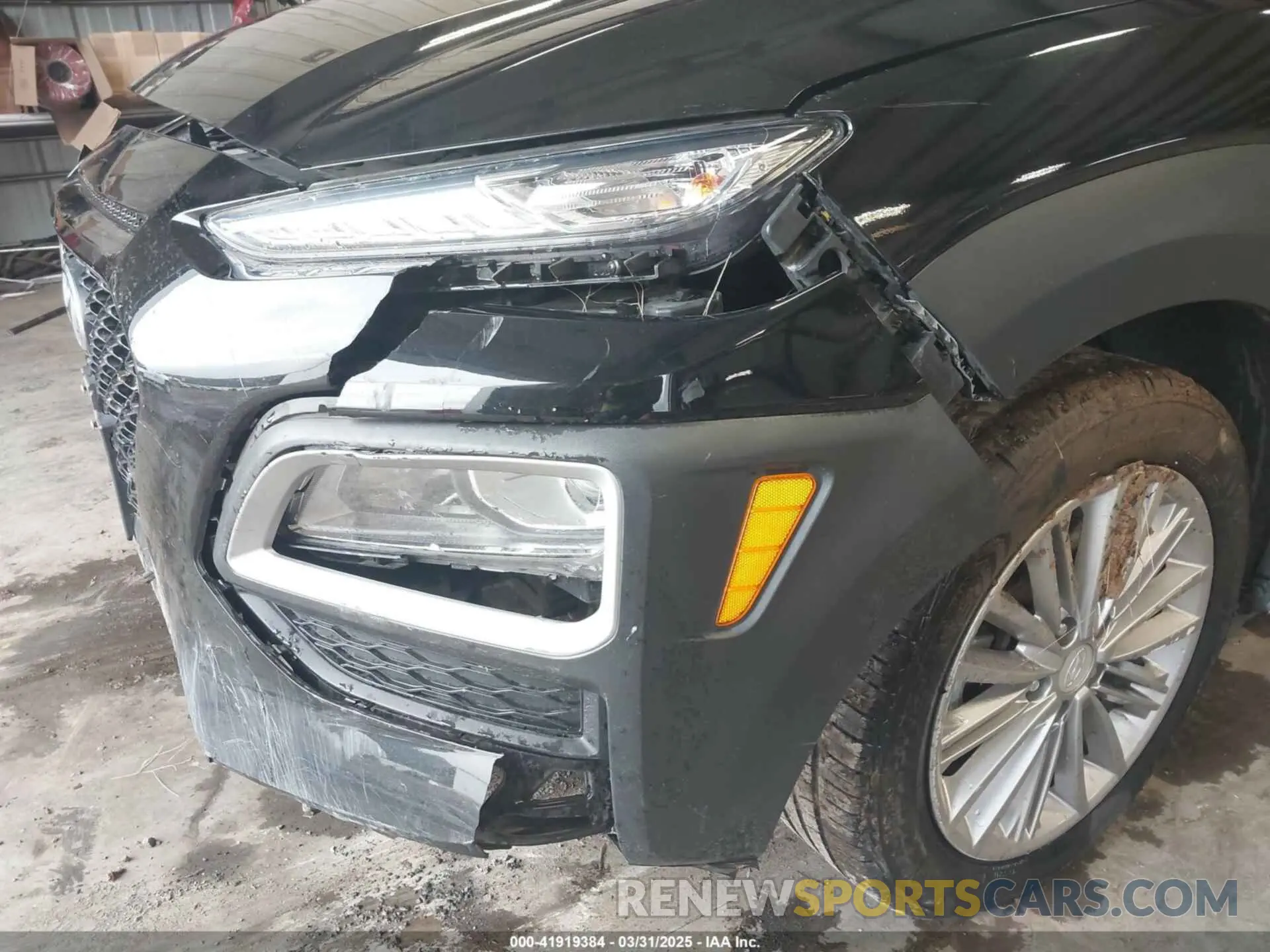 19 fotografías del automóvil dañado KM8K2CAA1LU404445 HYUNDAI KONA 2020