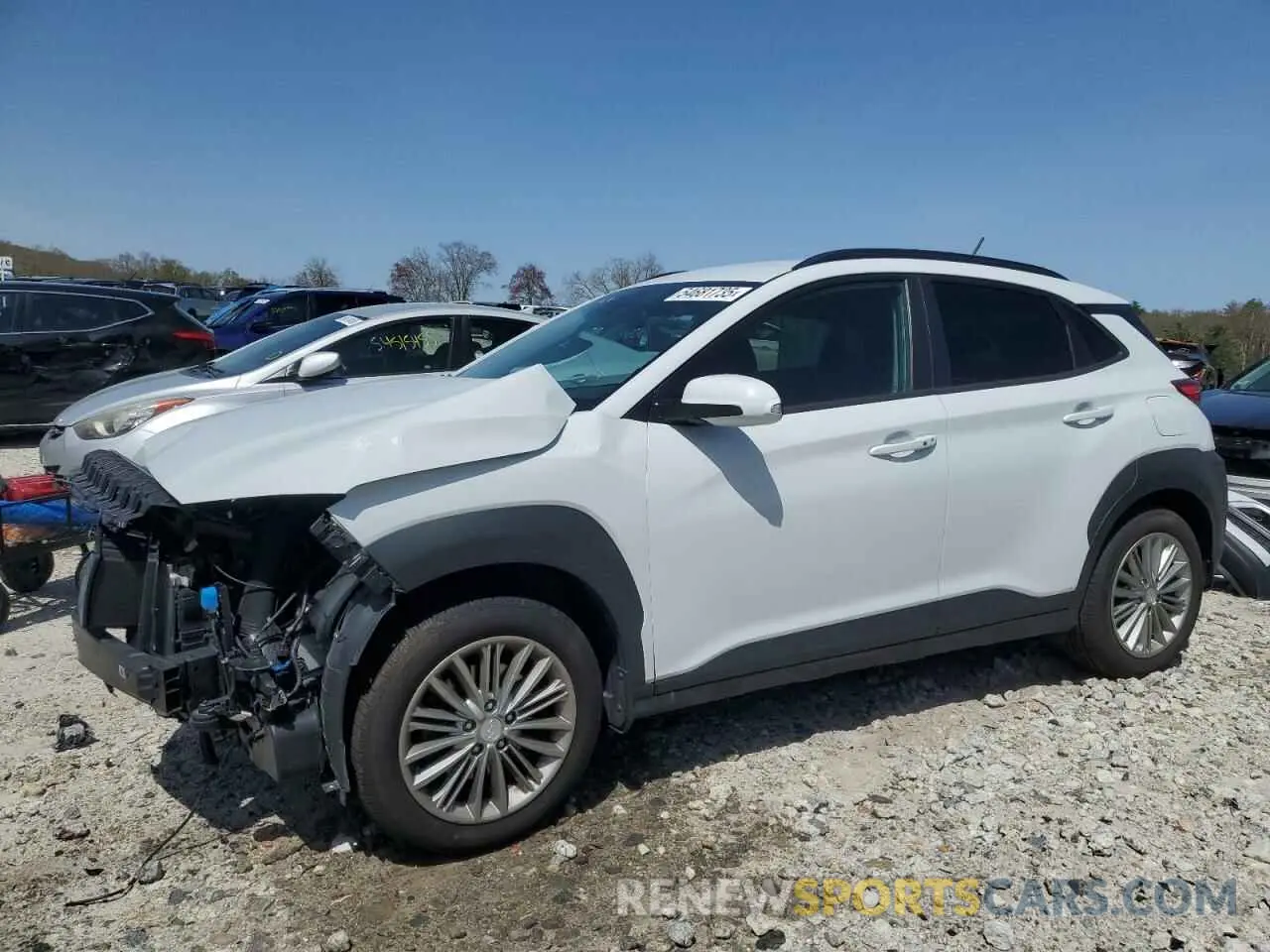 1 fotografías del automóvil dañado KM8K2CAA1LU576006 HYUNDAI KONA 2020