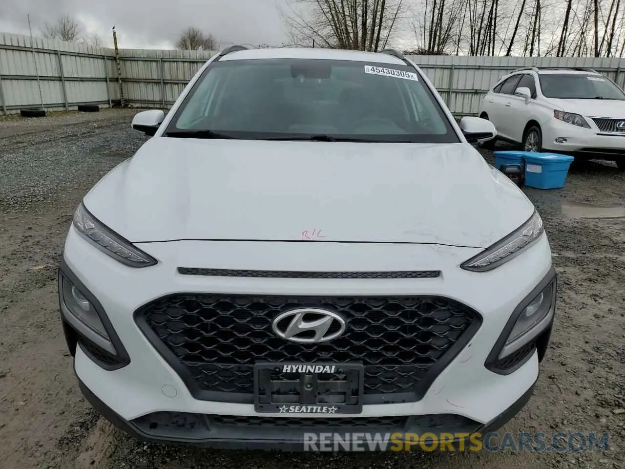 5 fotografías del automóvil dañado KM8K2CAA1LU591637 HYUNDAI KONA 2020