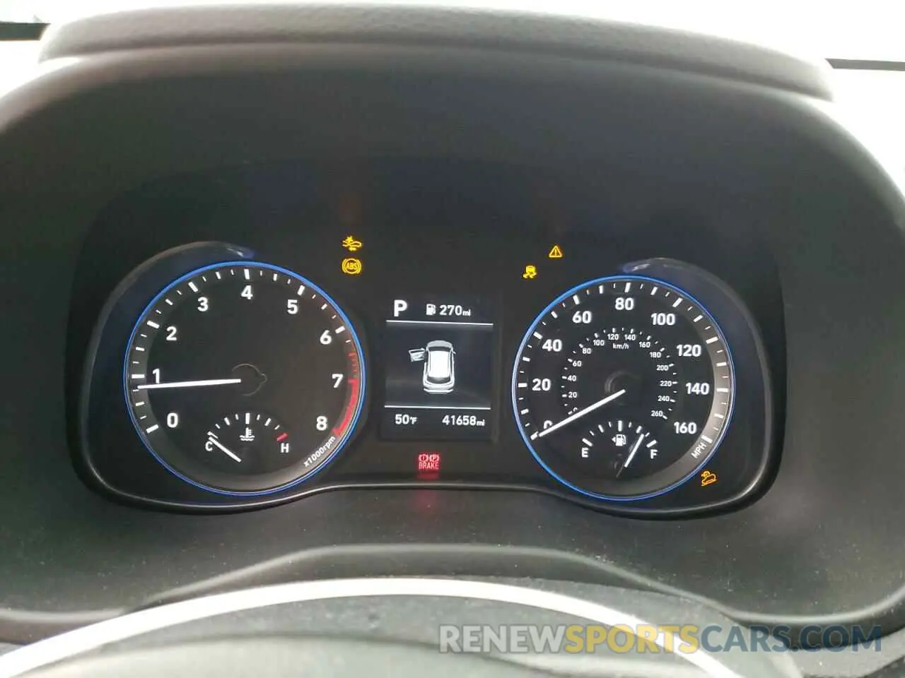 9 fotografías del automóvil dañado KM8K2CAA1LU591637 HYUNDAI KONA 2020