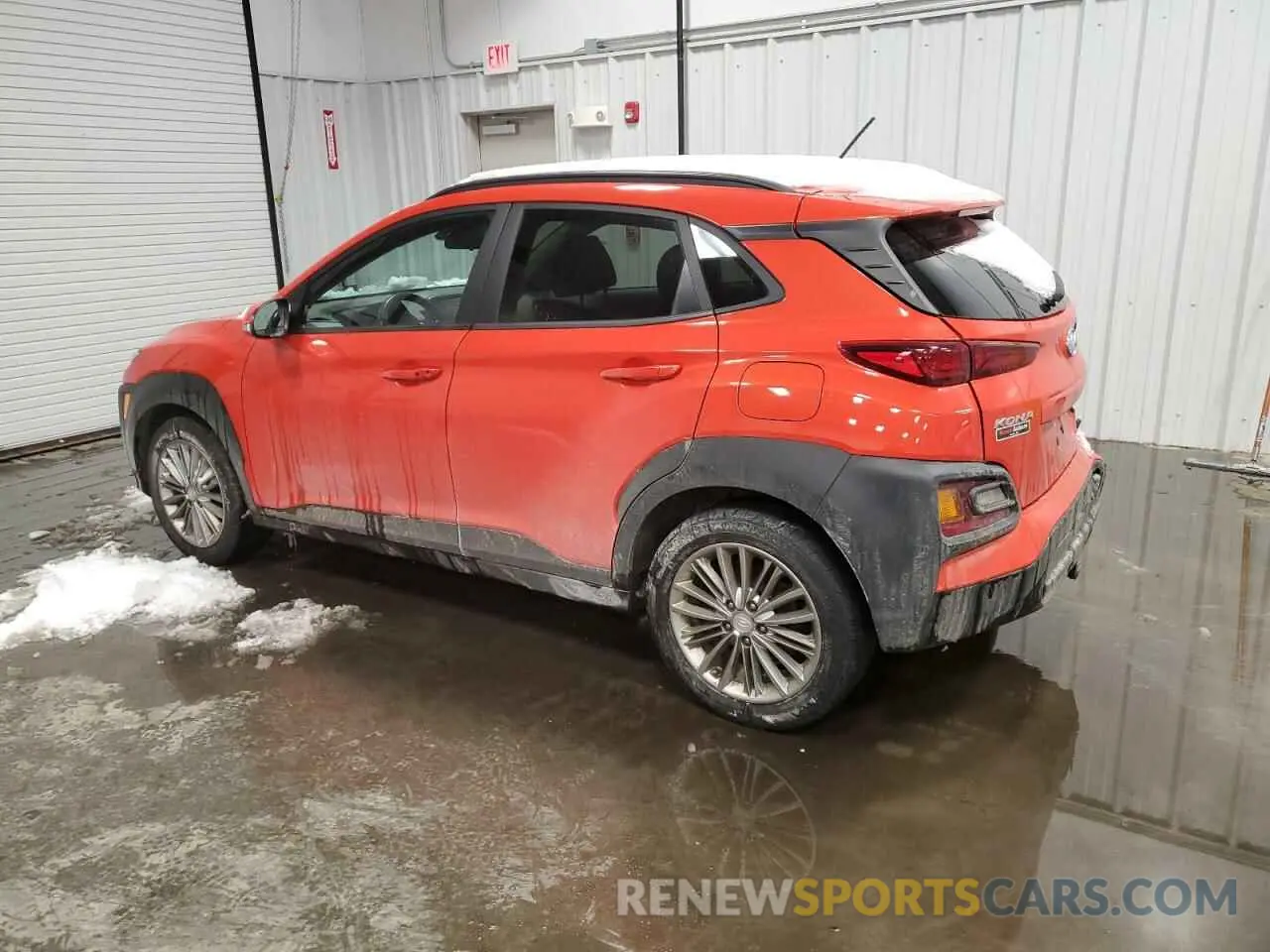 2 fotografías del automóvil dañado KM8K2CAA2LU588083 HYUNDAI KONA 2020