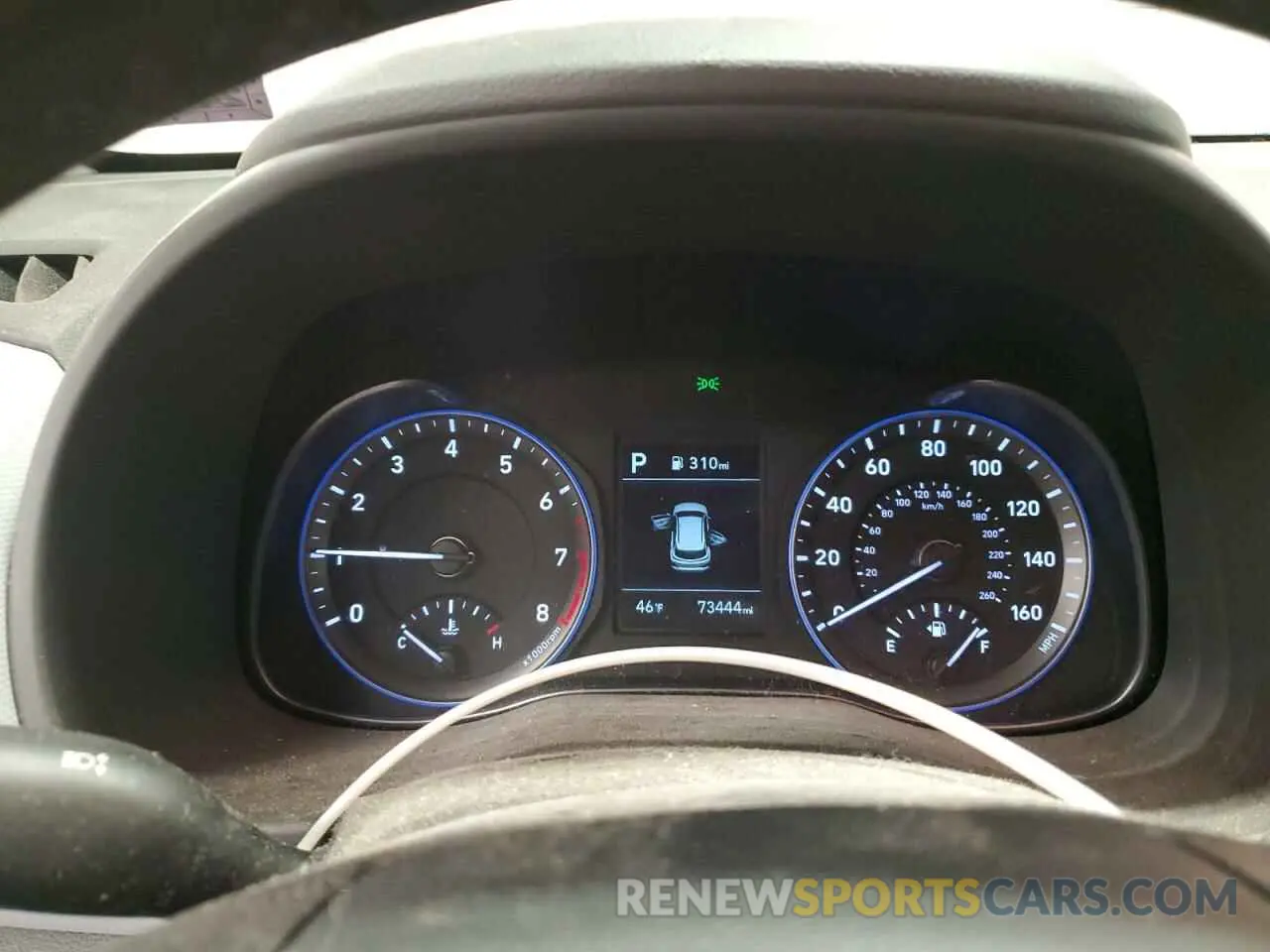9 fotografías del automóvil dañado KM8K2CAA2LU588083 HYUNDAI KONA 2020