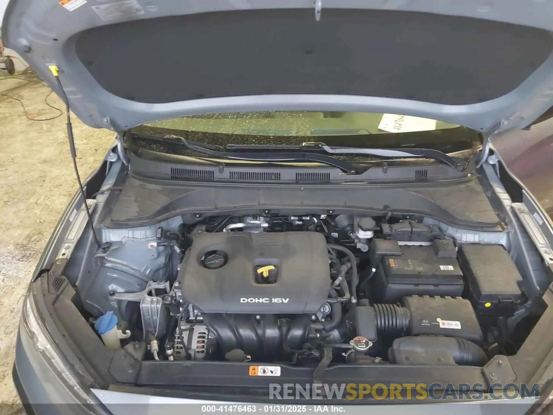 10 fotografías del automóvil dañado KM8K2CAA3LU402888 HYUNDAI KONA 2020