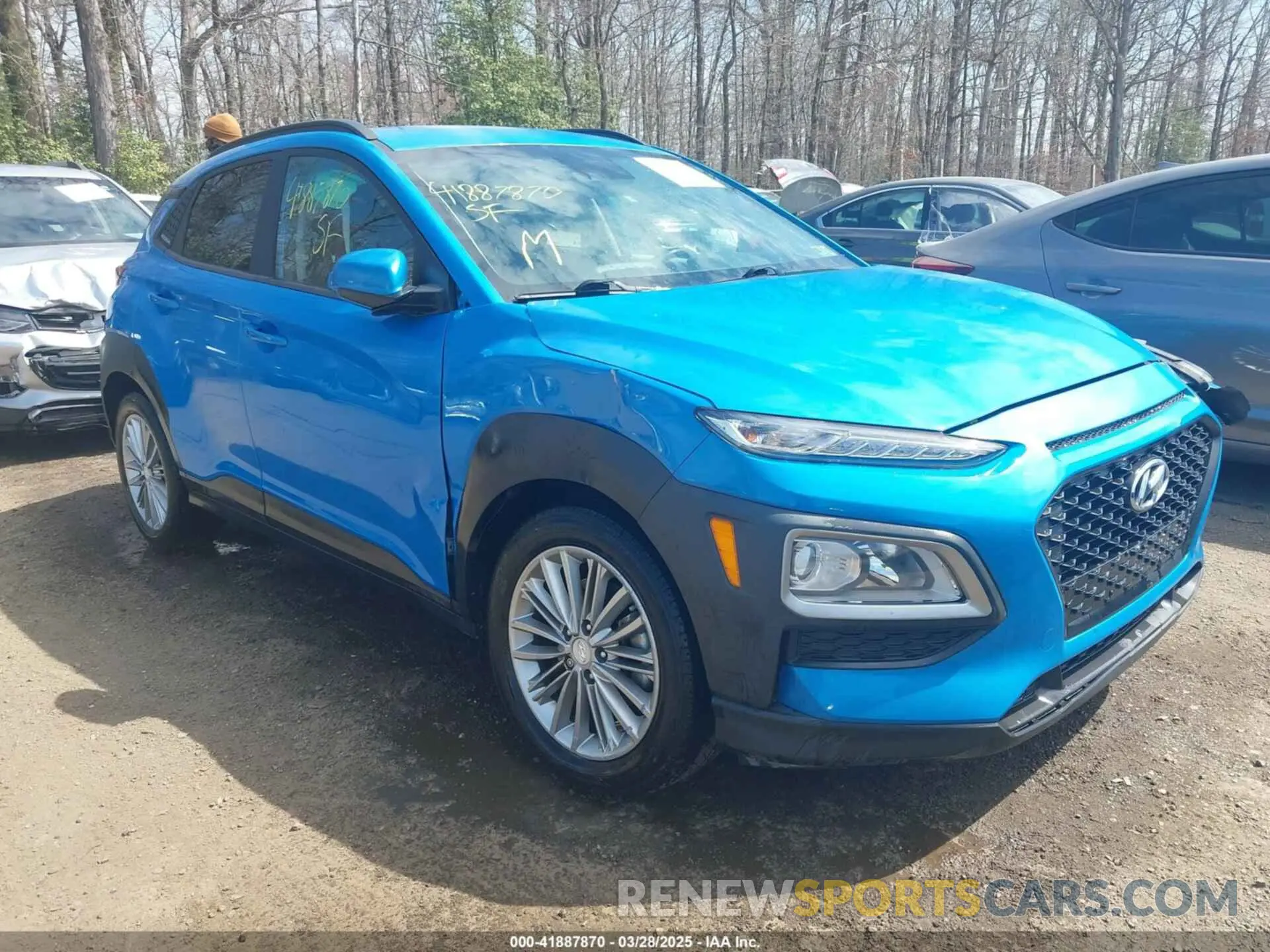 1 fotografías del automóvil dañado KM8K2CAA3LU492544 HYUNDAI KONA 2020
