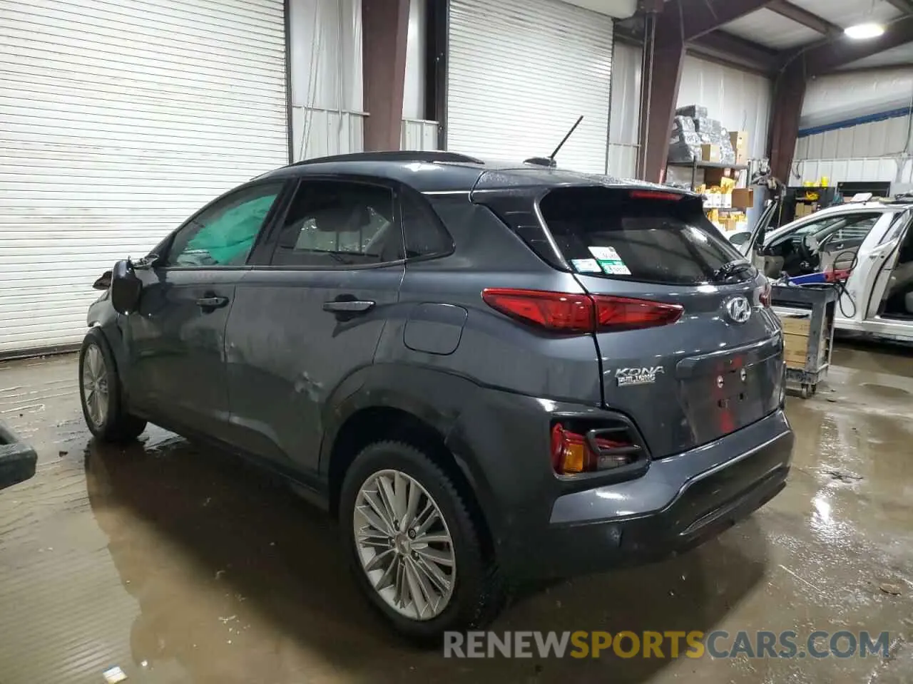2 fotografías del automóvil dañado KM8K2CAA4LU458161 HYUNDAI KONA 2020