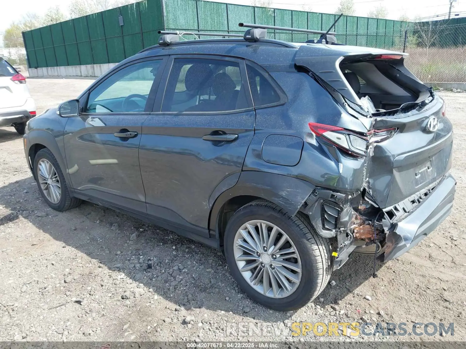 3 fotografías del automóvil dañado KM8K2CAA4LU488941 HYUNDAI KONA 2020