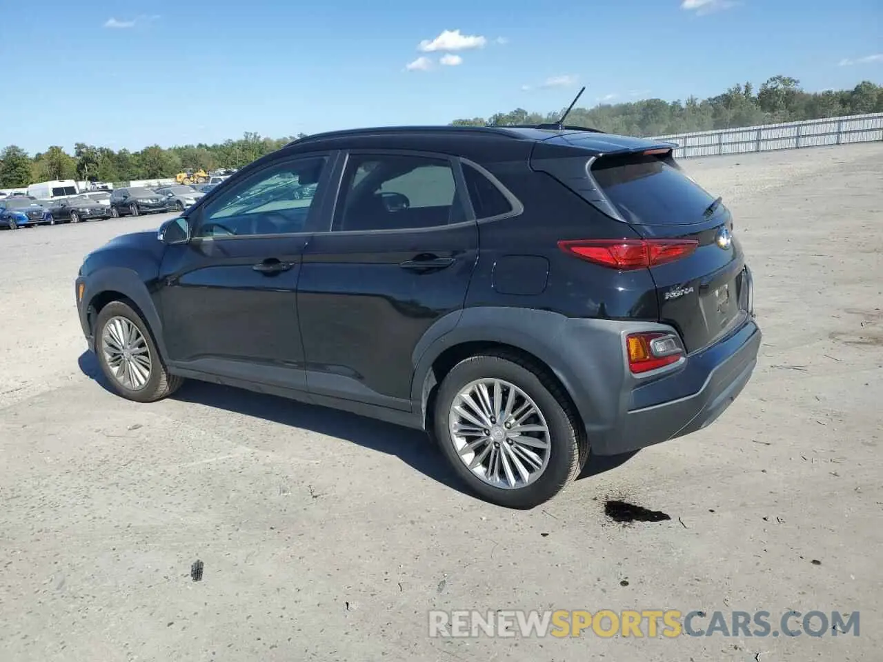 2 fotografías del automóvil dañado KM8K2CAA4LU494917 HYUNDAI KONA 2020