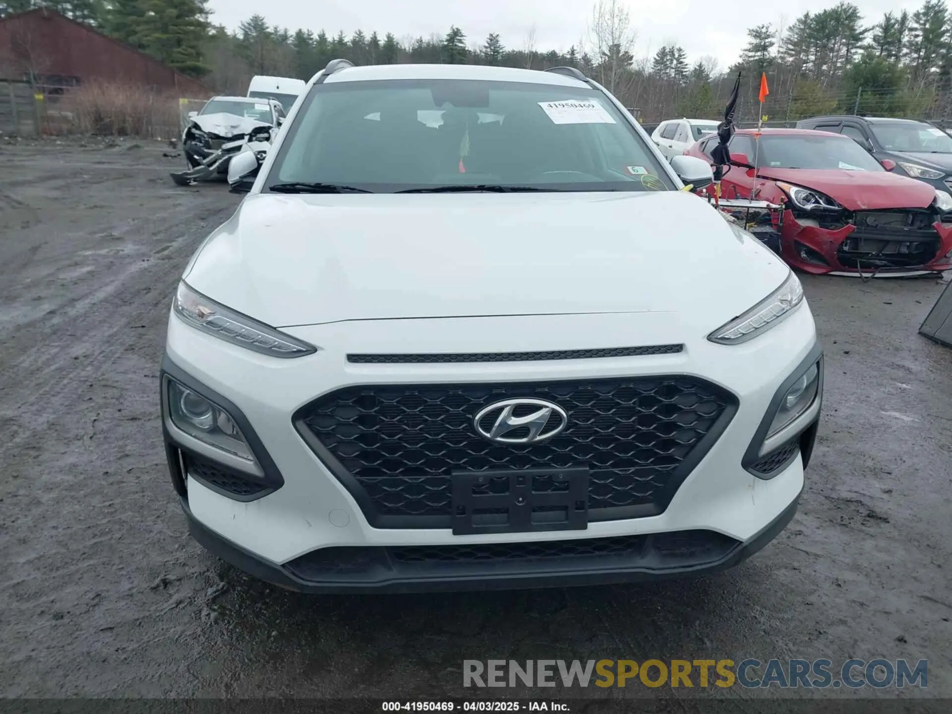 12 fotografías del automóvil dañado KM8K2CAA4LU498367 HYUNDAI KONA 2020