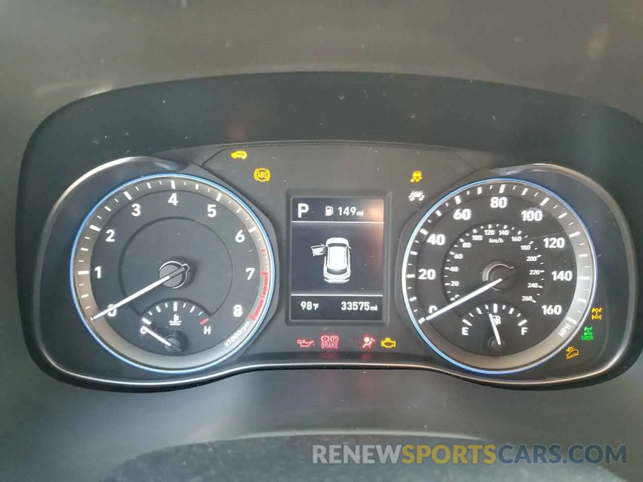 9 fotografías del automóvil dañado KM8K2CAA6LU470232 HYUNDAI KONA 2020