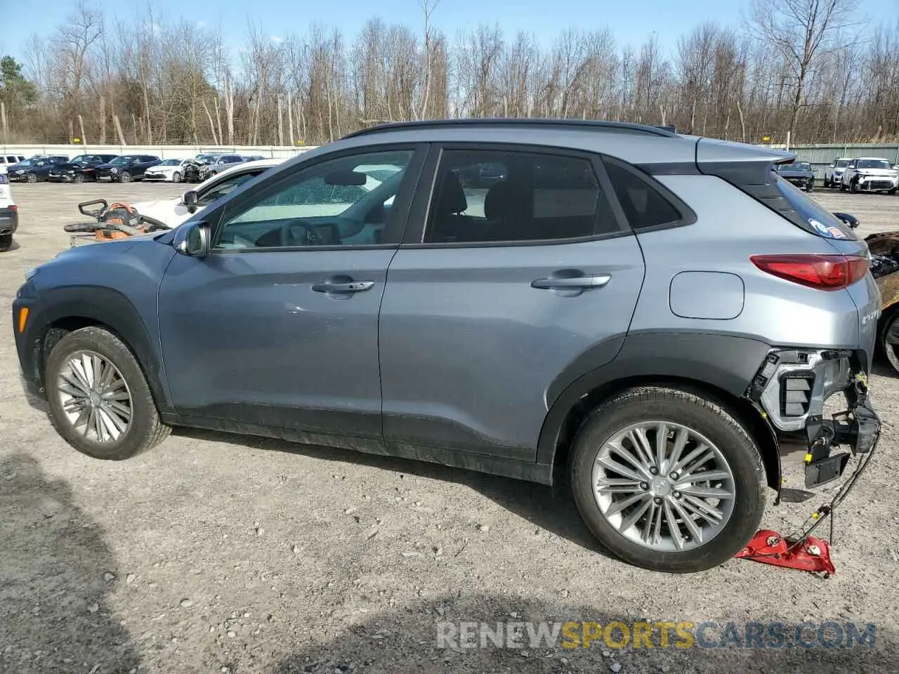 2 fotografías del automóvil dañado KM8K2CAA6LU492568 HYUNDAI KONA 2020