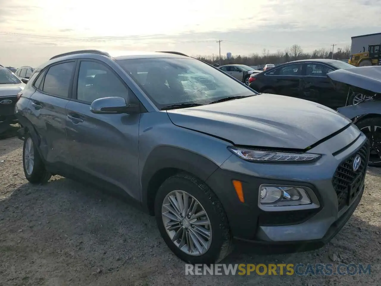 4 fotografías del automóvil dañado KM8K2CAA6LU492568 HYUNDAI KONA 2020