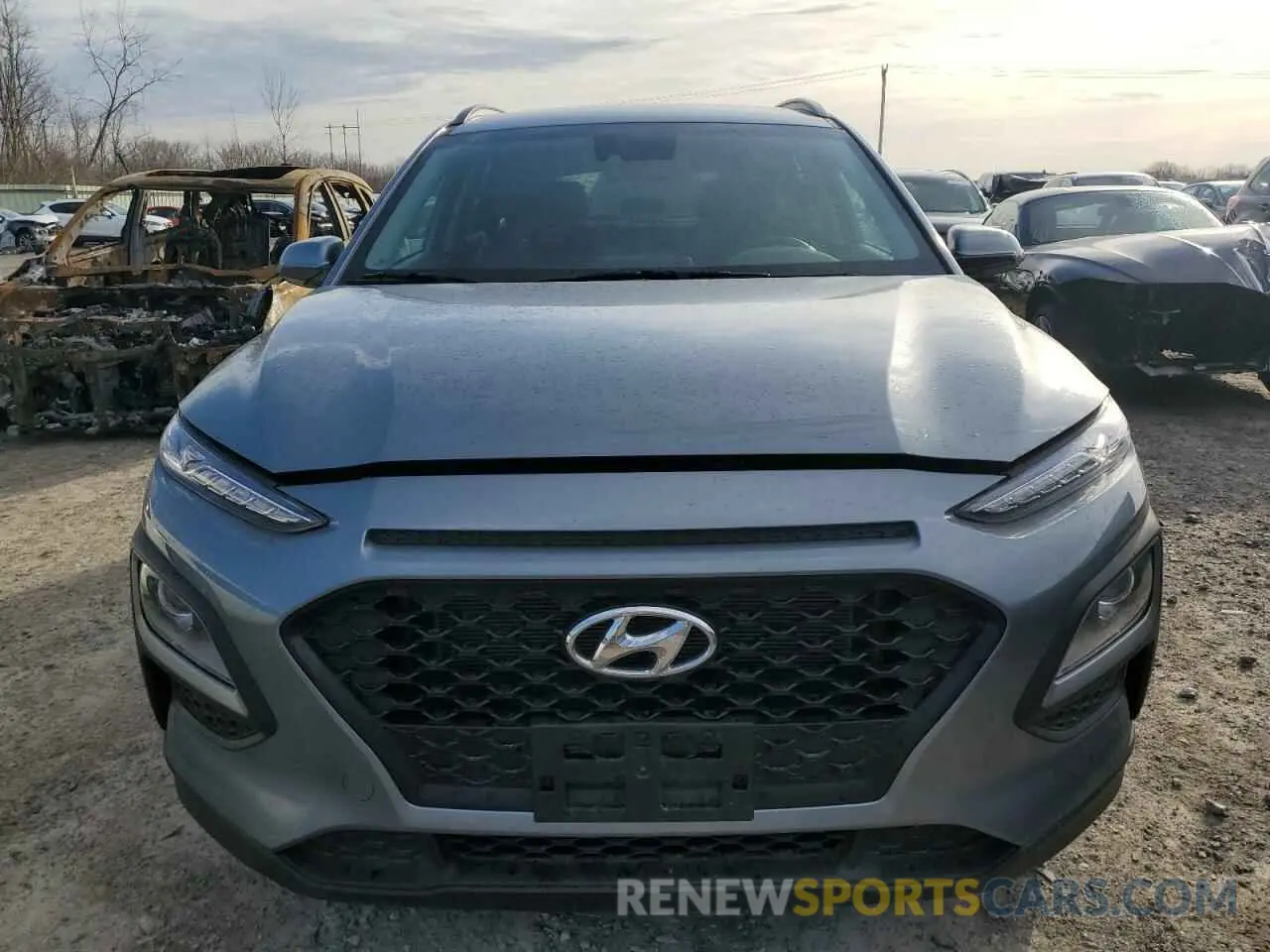 5 fotografías del automóvil dañado KM8K2CAA6LU492568 HYUNDAI KONA 2020