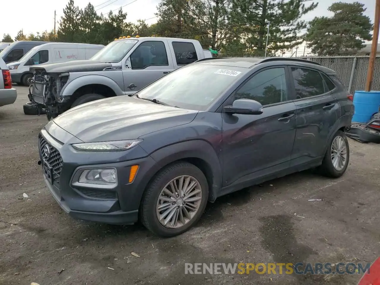 1 fotografías del automóvil dañado KM8K2CAA7LU564829 HYUNDAI KONA 2020