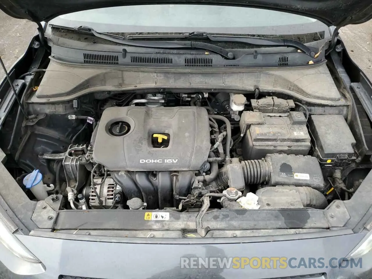 11 fotografías del automóvil dañado KM8K2CAA7LU564829 HYUNDAI KONA 2020