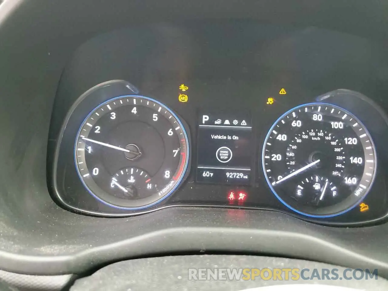 9 fotografías del automóvil dañado KM8K2CAA7LU564829 HYUNDAI KONA 2020