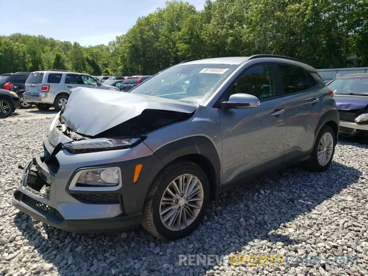 1 fotografías del automóvil dañado KM8K2CAA8LU475853 HYUNDAI KONA 2020
