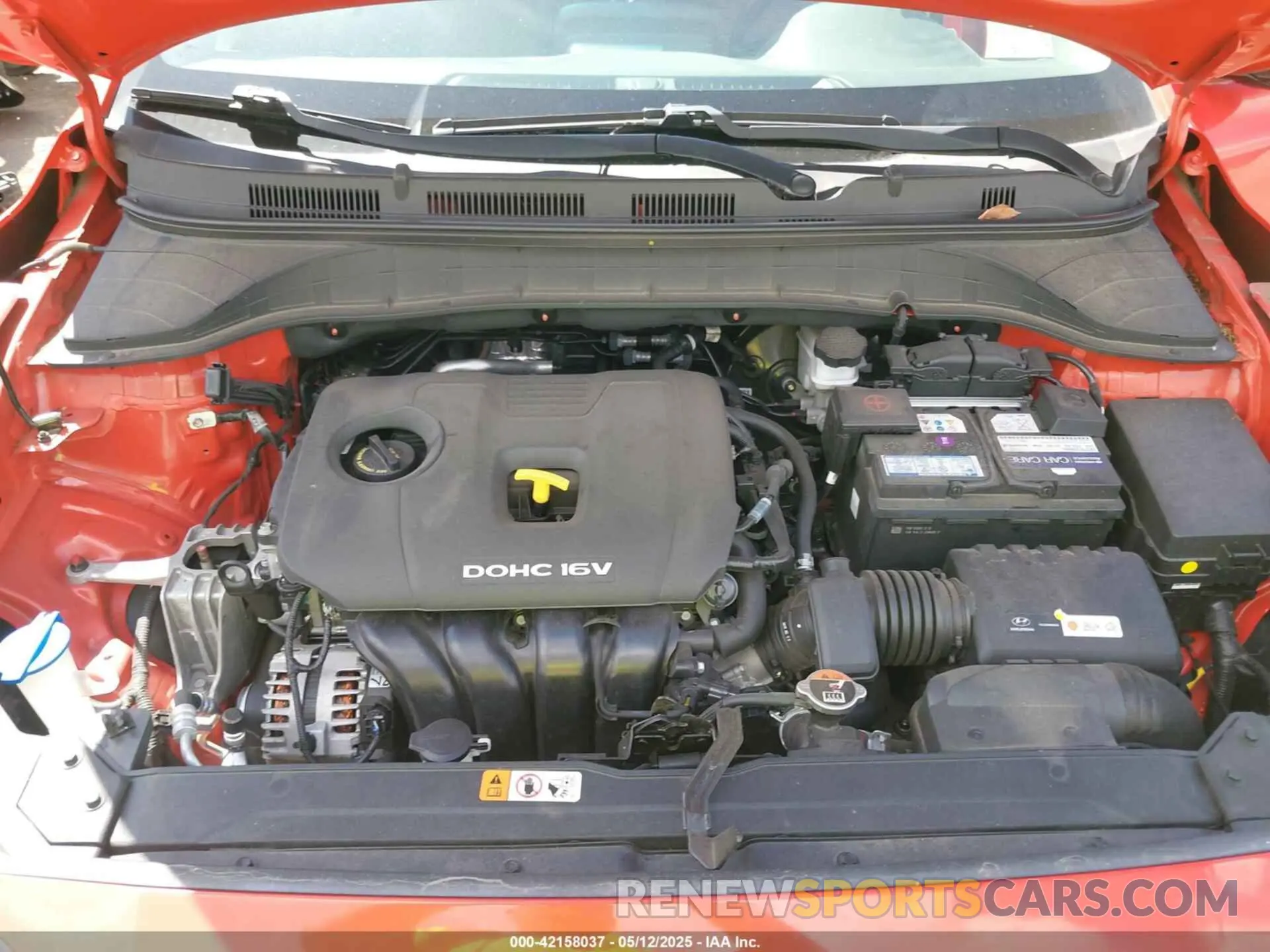 10 fotografías del automóvil dañado KM8K2CAA9LU398443 HYUNDAI KONA 2020