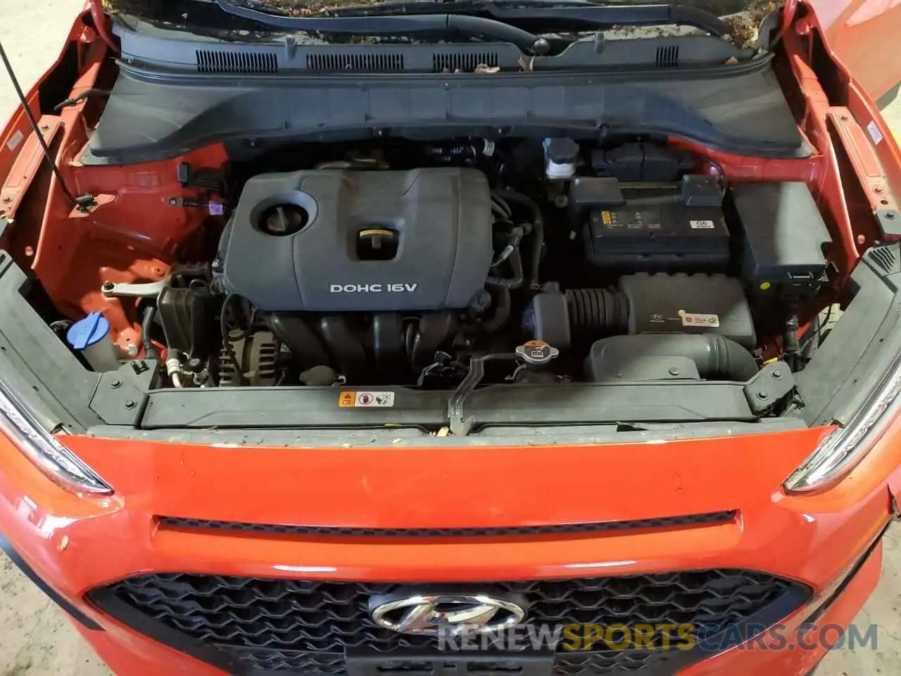 11 fotografías del automóvil dañado KM8K2CAA9LU558871 HYUNDAI KONA 2020