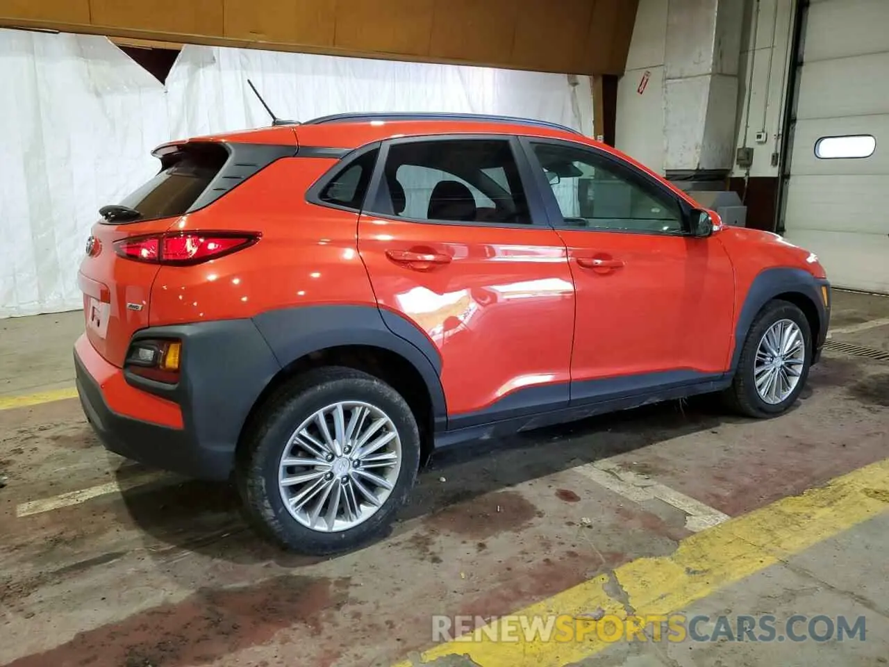 3 fotografías del automóvil dañado KM8K2CAA9LU558871 HYUNDAI KONA 2020