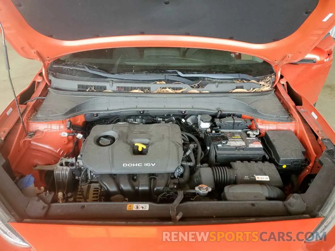 12 fotografías del automóvil dañado KM8K2CAAXLU467298 HYUNDAI KONA 2020