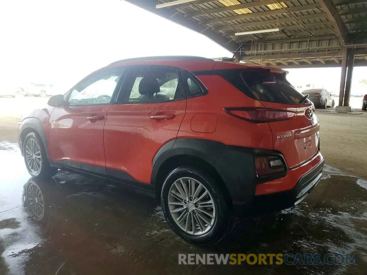 2 fotografías del automóvil dañado KM8K2CAAXLU467298 HYUNDAI KONA 2020
