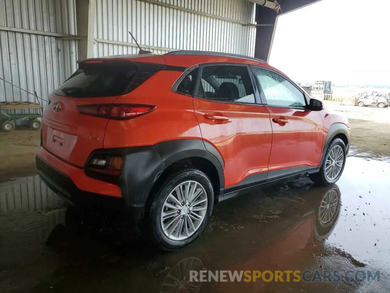3 fotografías del automóvil dañado KM8K2CAAXLU467298 HYUNDAI KONA 2020