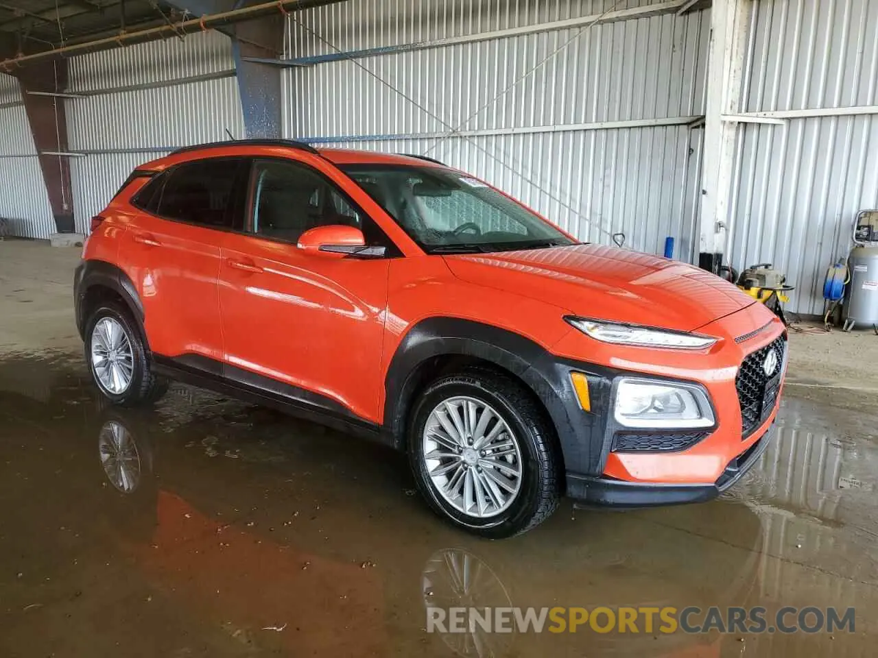 4 fotografías del automóvil dañado KM8K2CAAXLU467298 HYUNDAI KONA 2020